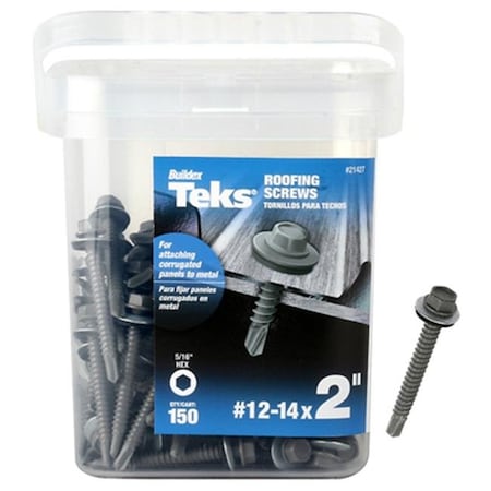 Itw ITW Brands 215275 8 x 0.75 in. Hex Washer Head Drill Point Screw - 150 Per Pack 215275